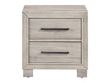 Everett Gray Nightstand - Ornate Home