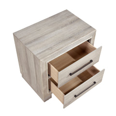 Everett Gray Nightstand - Ornate Home
