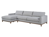 Everett Gray Sectional w/LAF Chaise - Ornate Home