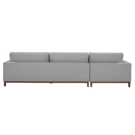 Everett Gray Sectional w/LAF Chaise - Ornate Home