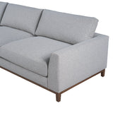 Everett Gray Sectional w/LAF Chaise - Ornate Home