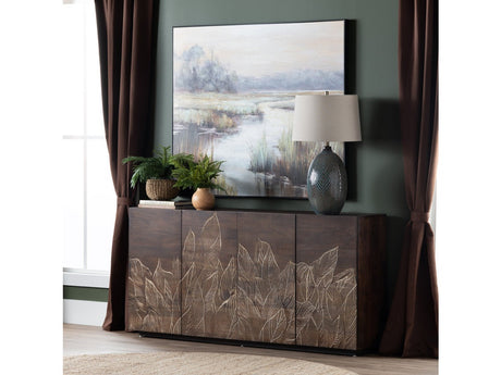 Everett Green/Brown Table Lamp - Ornate Home