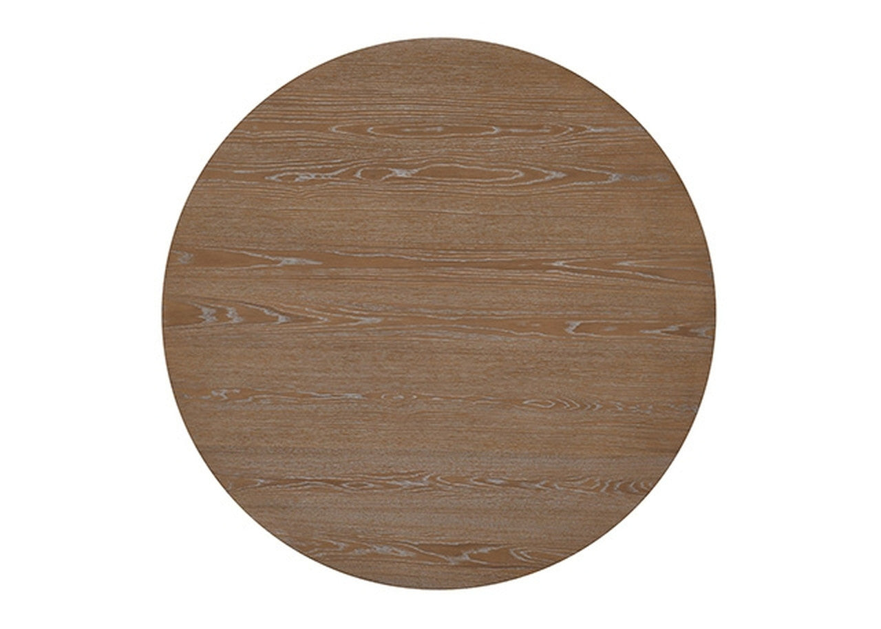 Everett Rustic Brown 5 Pc. Round Table Dining Set - Ornate Home