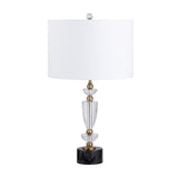 Everglen Black/White Table Lamp (Set of 2) - Ornate Home