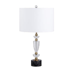 Everglen Black/White Table Lamp (Set of 2) - Ornate Home