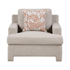 Everly Beige Chair - Ornate Home
