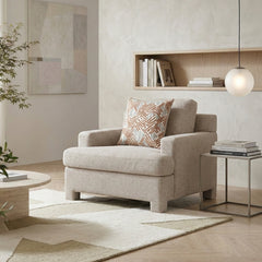 Everly Beige Chair - Ornate Home