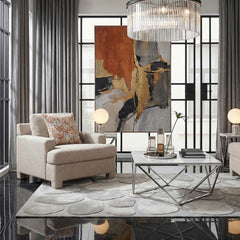 Everly Beige Chair - Ornate Home