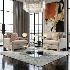 Everly Beige Chair - Ornate Home