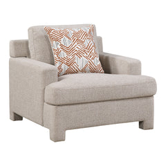 Everly Beige Chair - Ornate Home