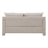 Everly Beige Loveseat - Ornate Home