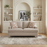 Everly Beige Loveseat - Ornate Home