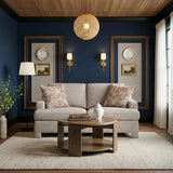 Everly Beige Loveseat - Ornate Home
