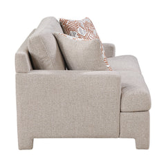 Everly Beige Loveseat - Ornate Home