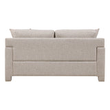 Everly Beige Loveseat - Ornate Home