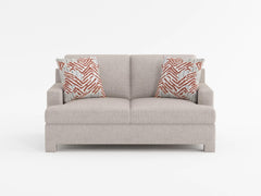 Everly Beige Loveseat - Ornate Home