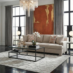 Everly Beige Sofa - Ornate Home