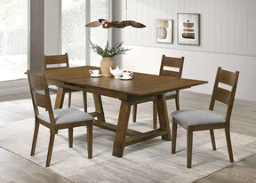 Everly Brown/Gray Dining Set - Ornate Home