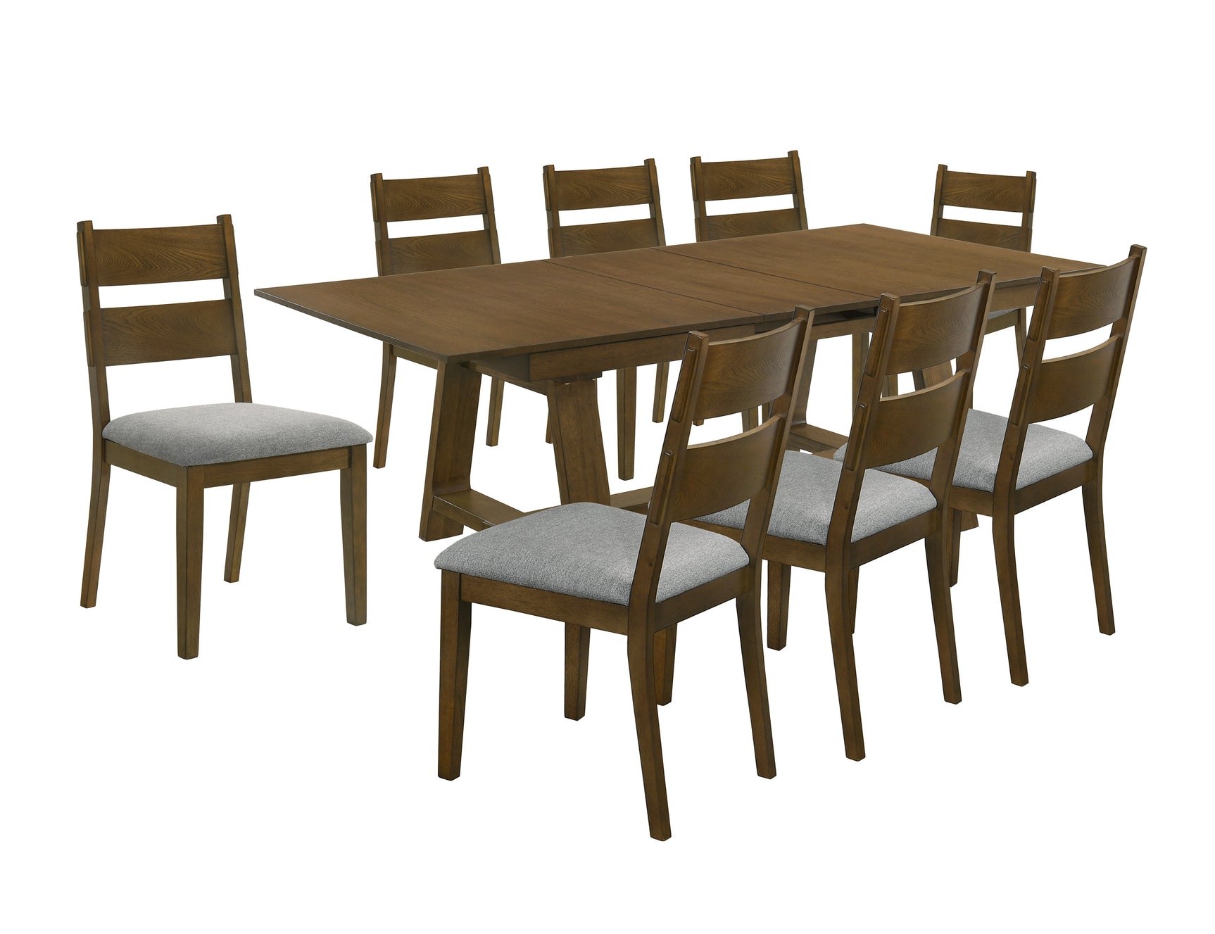 Everly Brown/Gray Dining Set - Ornate Home