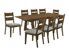 Everly Brown/Gray Dining Set - Ornate Home