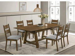 Everly Brown/Gray Dining Set - Ornate Home