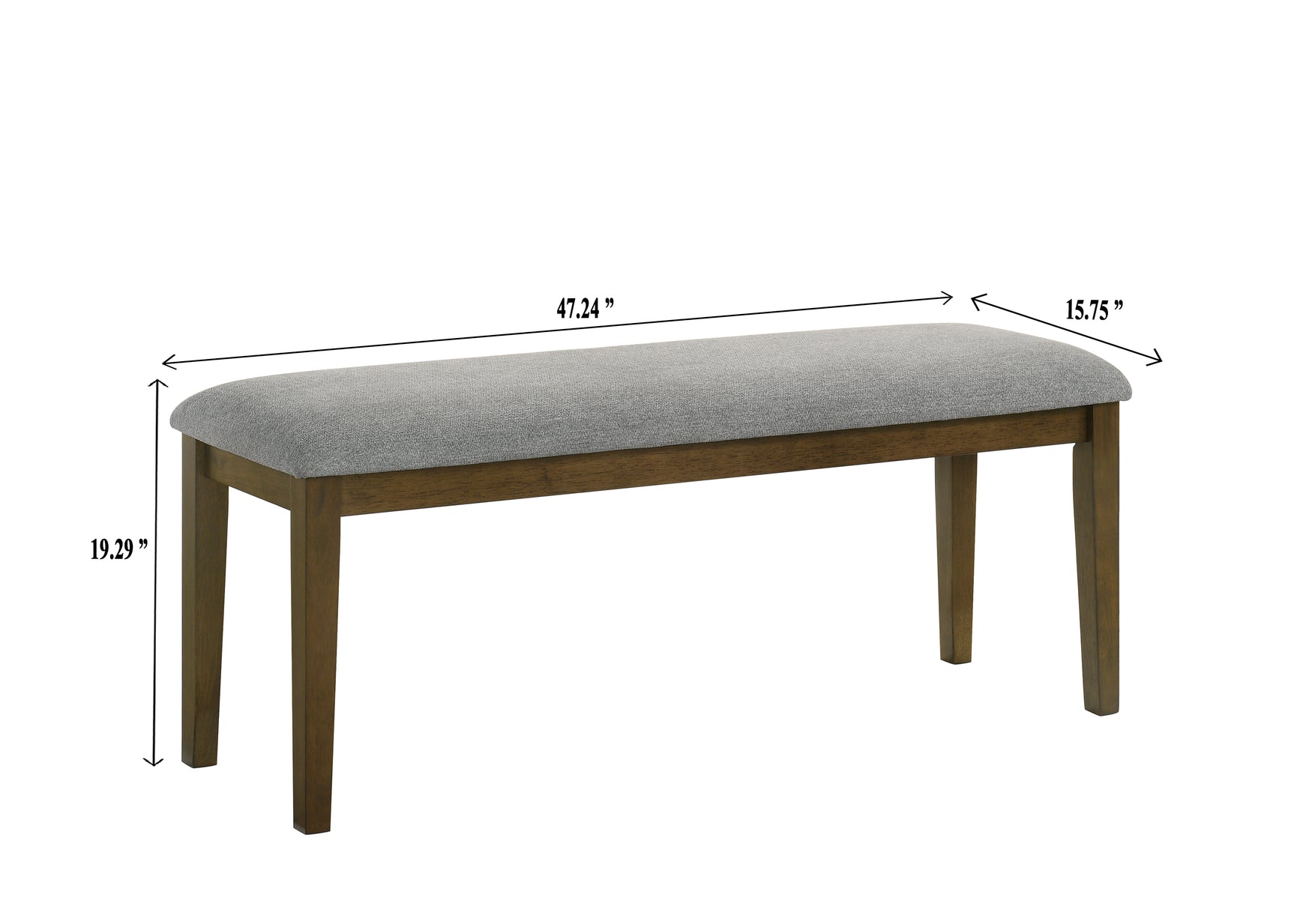 Everly Brown/Gray Dining Set - Ornate Home