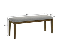 Everly Brown/Gray Dining Set - Ornate Home
