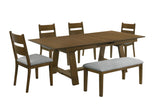 Everly Brown/Gray Dining Set - Ornate Home