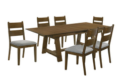 Everly Brown/Gray Dining Set - Ornate Home