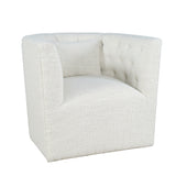 Everly Natural Swivel Accent Chair - Ornate Home