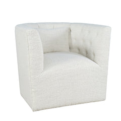 Everly Natural Swivel Accent Chair - Ornate Home