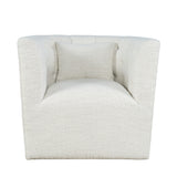 Everly Natural Swivel Accent Chair - Ornate Home
