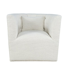 Everly Natural Swivel Accent Chair - Ornate Home