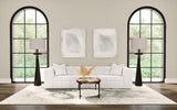 Everly Off White Extra Long Sofa - Ornate Home