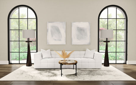 Everly Off White Extra Long Sofa - Ornate Home
