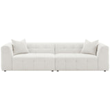 Everly Off White Extra Long Sofa - Ornate Home