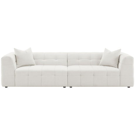 Everly Off White Extra Long Sofa - Ornate Home