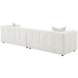 Everly Off White Extra Long Sofa - Ornate Home