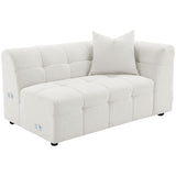 Everly Off White Extra Long Sofa - Ornate Home