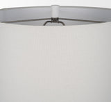 Everly White/Beige Cement Table Lamp - Ornate Home