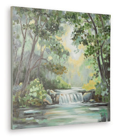 Evermaddick Green/Gray/White Wall Art - Ornate Home
