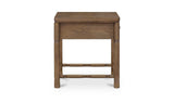 Evermore Natural 1 Drawer Nightstand Brown - Ornate Home