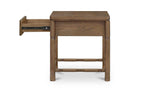 Evermore Natural 1 Drawer Nightstand Brown - Ornate Home