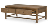 Evermore Natural Coffee Table Brown - Ornate Home