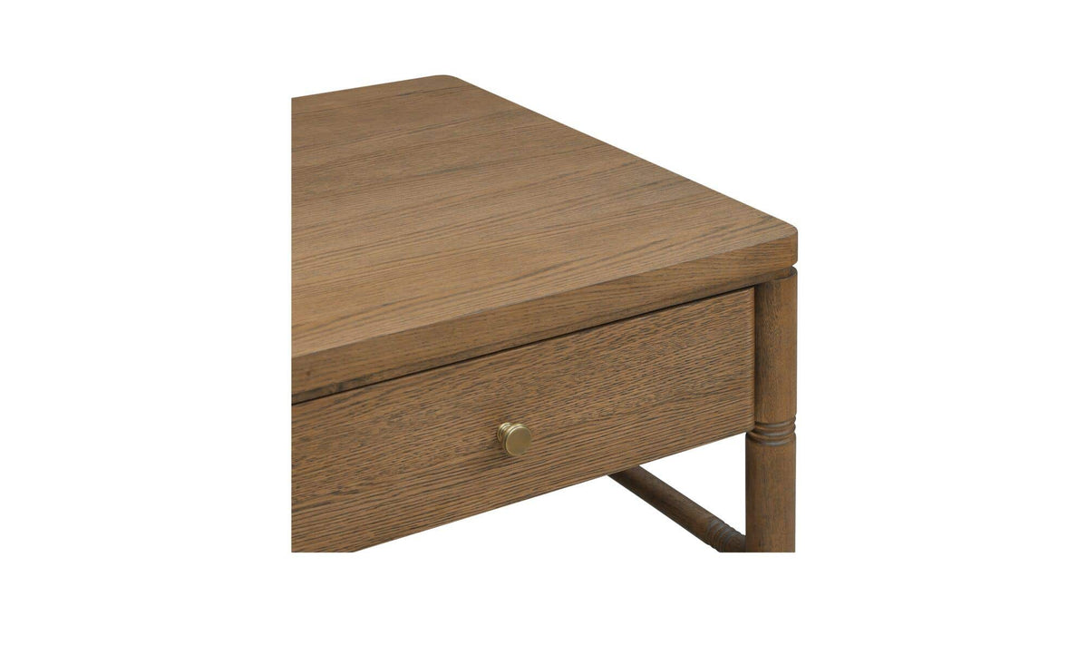 Evermore Natural Coffee Table Brown - Ornate Home
