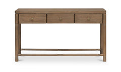 Evermore Natural Console Table Brown - Ornate Home