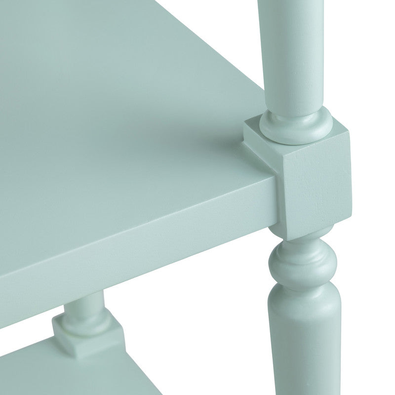 Evermore Turquoise 5 Shelf Etagere - Ornate Home