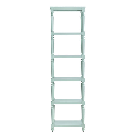 Evermore Turquoise 5 Shelf Etagere - Ornate Home