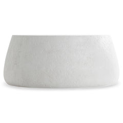 Evero White Outdoor Cocktail Table - Ornate Home