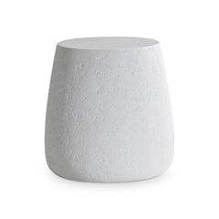 Evero White Outdoor Side Table - Ornate Home